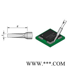 西班牙原装JBC烙铁芯C105-115烙铁头 1.0一字头C
