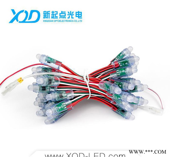 LED外露灯串 全彩七彩单色铁皮字 图片图2
