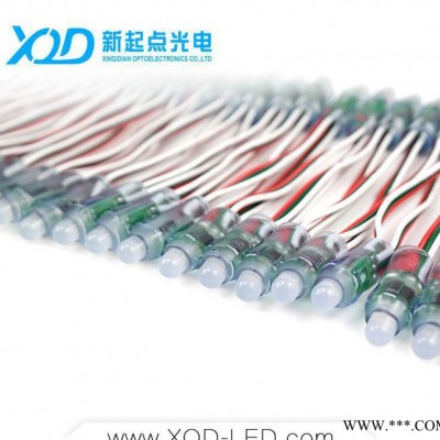 LED外露灯串 全彩七彩单色铁皮字 图片