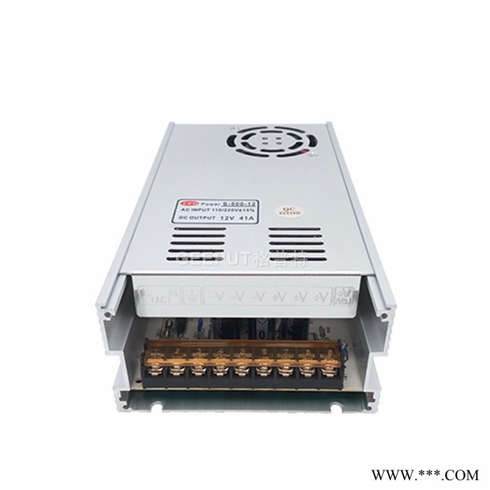 LED开关电源12V 41A 500W灯带灯箱广告招牌发光字电源图4