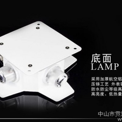 LED十字星光灯 壁灯 4W户外亮化灯具