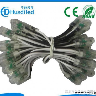 led发光字灯串5v 9mm外露灯串 5V防水RGB外露灯
