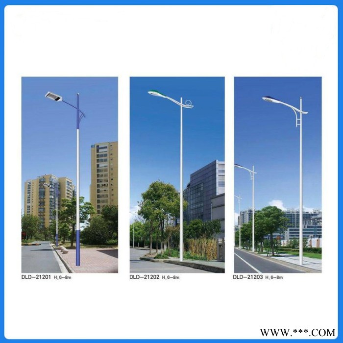 【创丰照明】供应6-8米道路灯 LED道路灯 户外照明路灯 市政路灯 单臂/双臂/高低臂/海螺臂/A字臂道路灯 可定制图7