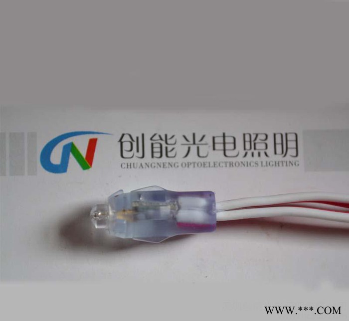 5V  9mm白光铁皮字 外露灯串图1