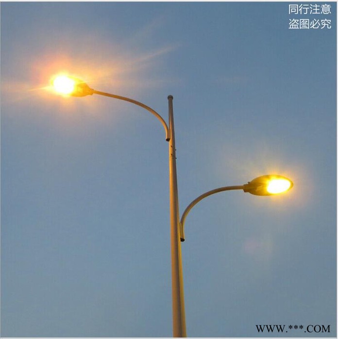 供应LED路灯6米A字臂LED路灯户外防水道路灯5米7米8米单臂LED路灯0055太阳能灯图2