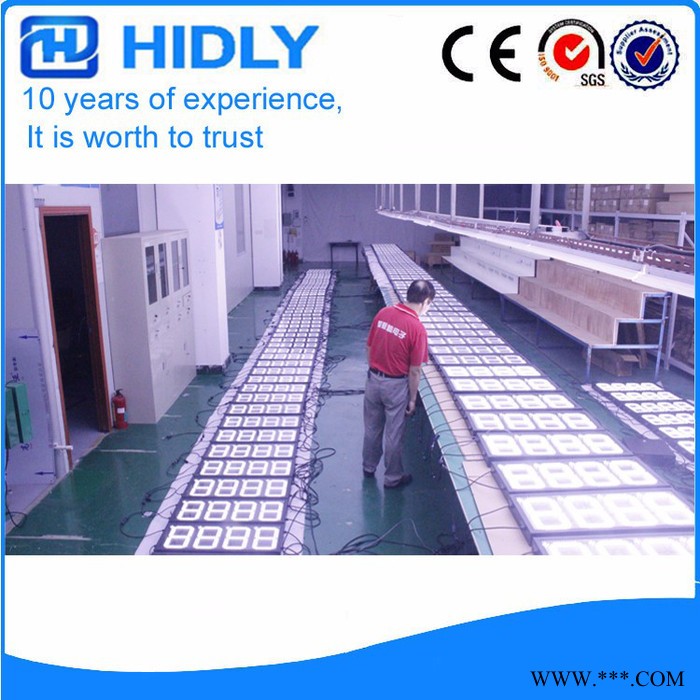 LED油价显示屏 LED油价牌 10寸单色八字屏防水油价牌 led油价牌图4
