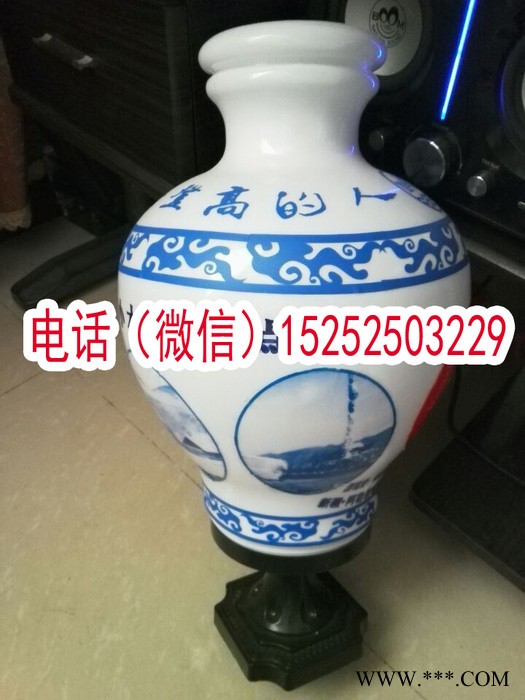 草坪灯 草坪花园灯 草地灯 LED小区路灯酒坛瓶子形状灯墙头灯围墙灯中字围墙灯方形柱灯磨砂透明玻璃灯罩仿古铜色亚克力铝制图2