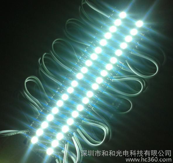 供应2835超高亮小两灯铝基板LED模组 树脂字超高亮2835两灯小模组图1