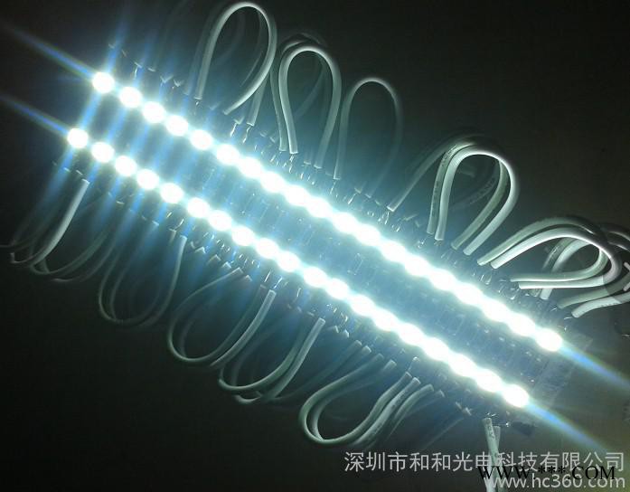 供应2835超高亮小两灯铝基板LED模组 树脂字超高亮2835两灯小模组图3