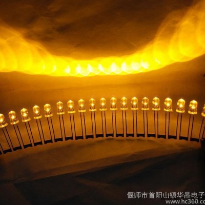 LED发光二极管连体灯白发黄、LED发光字灯珠、LED广告牌灯珠