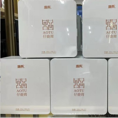 鹿典仔鹿膏白铁盒装250g 凹凸凸凹吉林鹿乡滋鹿皮人参关爱女性补山药产地高良姜长白山吉生晒参拿货批发吉字
