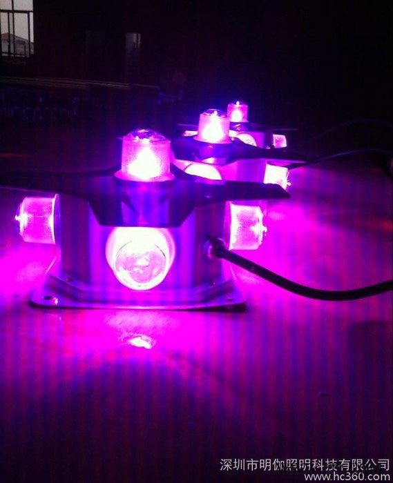 LED十字星光壁灯4W、LED七彩星光灯5W、LED全彩星光