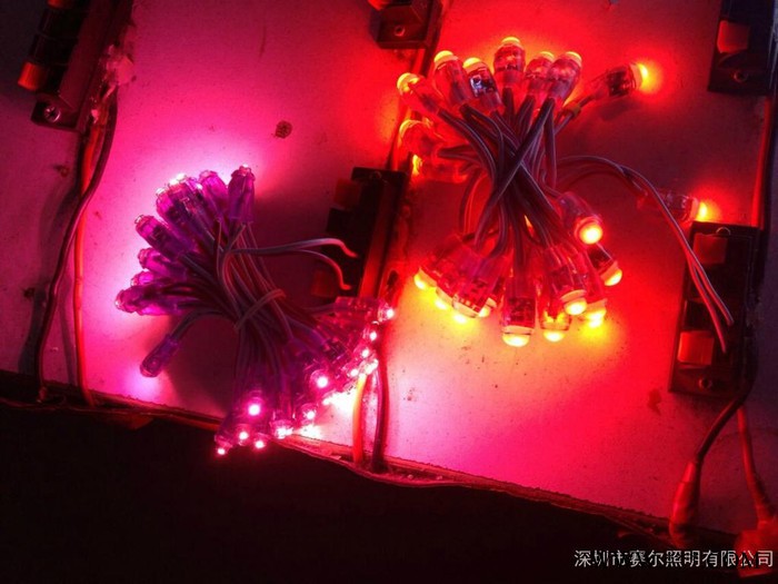 强力推荐   深圳**户外发光字LED蓝色灯串 |LED外露灯9MM蓝色图3