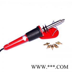 TOPEAST 6个头子 220v 木板上烙画工具 烙画笔 烙花烙印烙字 30w电烙铁 带雕刻木板套装