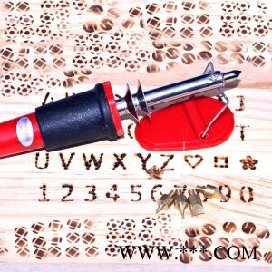 TOPEAST 6个头子 220v 木板上烙画工具 烙画笔 烙花烙印烙字 30w电烙铁 带雕刻木板套装图3