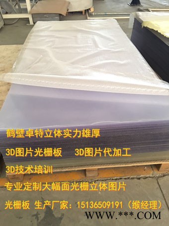 工厂直销光栅板材三维立体画大尺寸3D画透明度高清晰感强3D广告画、裸眼3D板、立体加变画、3D立体画、3D光栅板、图5