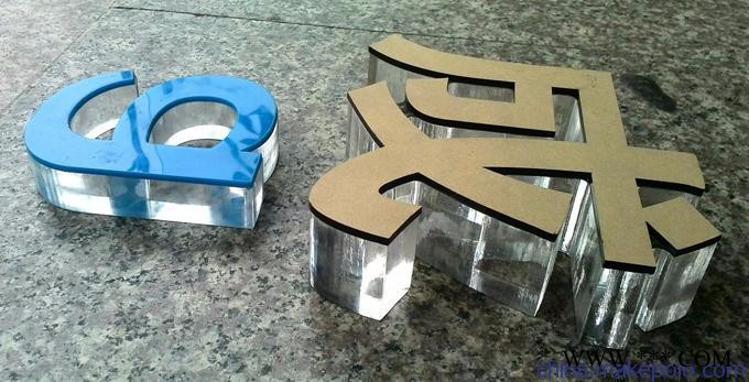 水晶字 西安水晶字图3