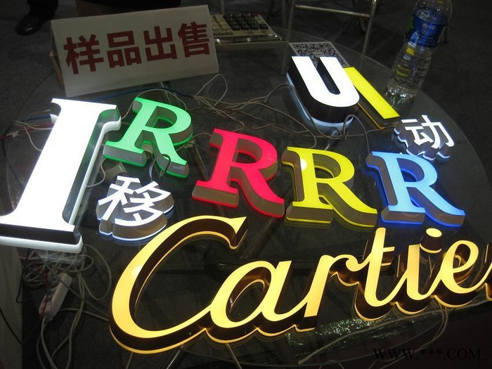 迷你发光字其他迷你发光招牌字 不锈钢字 发光字三维车标图4