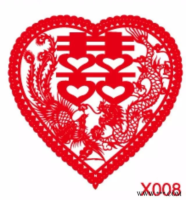 供应工艺画 双喜字 大福字 喜庆用品婚庆用品 彩色无纺布 定做文件夹 电脑包 钱包图2