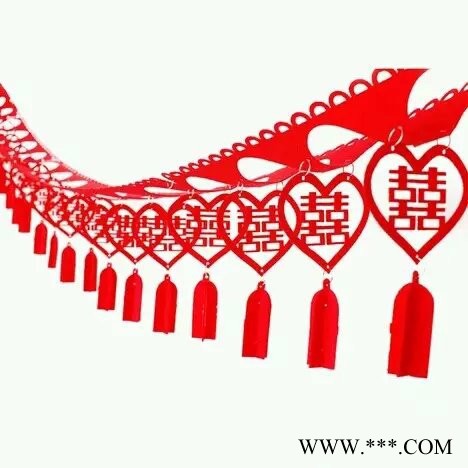 供应工艺画 双喜字 大福字 喜庆用品婚庆用品 彩色无纺布 定做文件夹 电脑包 钱包图6