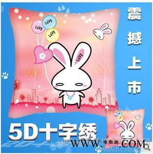 供应新款印花十字绣 十字绣批发 布艺工艺品 5D十字绣代发货图2