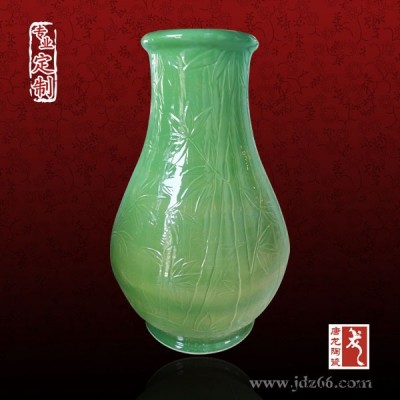 加字定做大花瓶送礼 仿古青花瓷工艺品