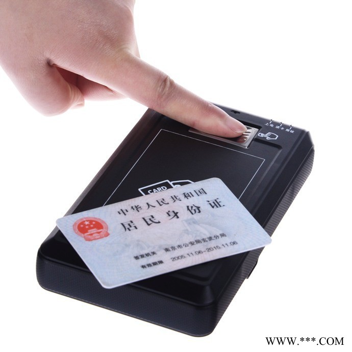 供应拉萨嘉黎县移动专用**阅读器，普天**读卡器指纹采集仪，二合一图2