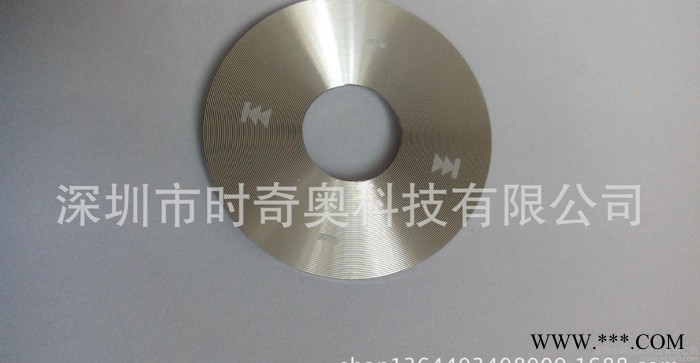 生产CD纹铝片 蓝牙音响铝装饰键，金属氧化CD纹，标牌铭牌图3