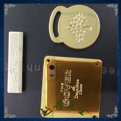 金属铭牌 箱包金属标牌 电器设备标识牌 金属标志牌 商品金属LOGO牌 金属吊牌 狗牌