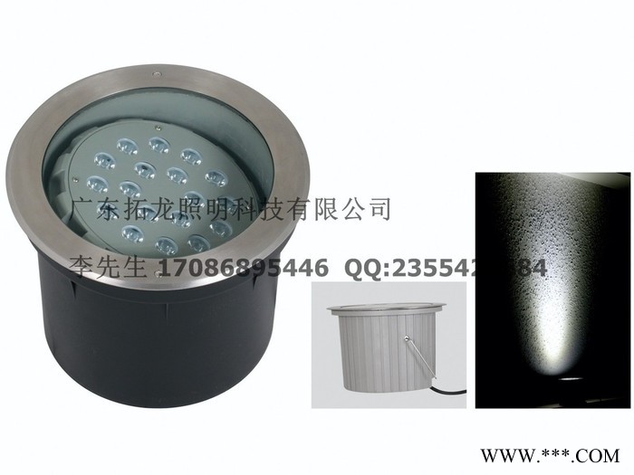 拓龙TL-ATM0301 3W/9W酒店门牌照明可调角度3W转角LED地埋灯 结构防眩光LED地埋灯图2