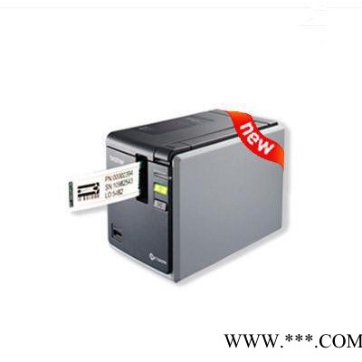 兄弟标签机PT-9800PCN固定资产酒店管理铭牌不干胶条码