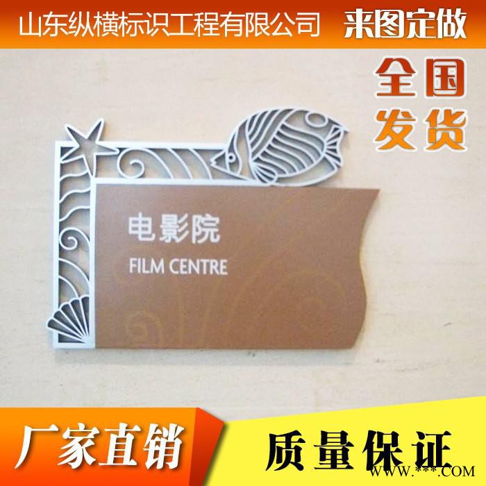 纵横定制 科室牌定制铝合金亚克力木质可更换创意定做办公室门牌木质警示牌指路牌户外宣传栏索引牌楼层指示牌图3