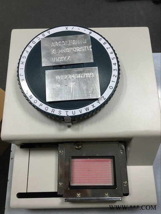 BYD42铭牌大字符手动凸字机，凸码机图8