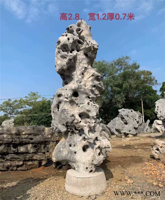南宁景观石 南宁门牌标志石图2