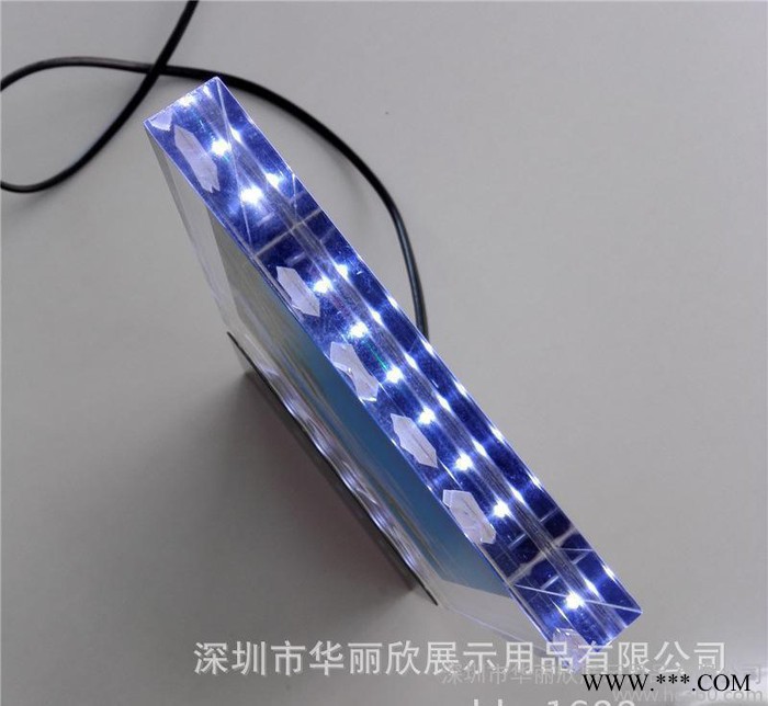 亚克力LED指示牌  酒店客房亚克力三维立体LED门牌号图1