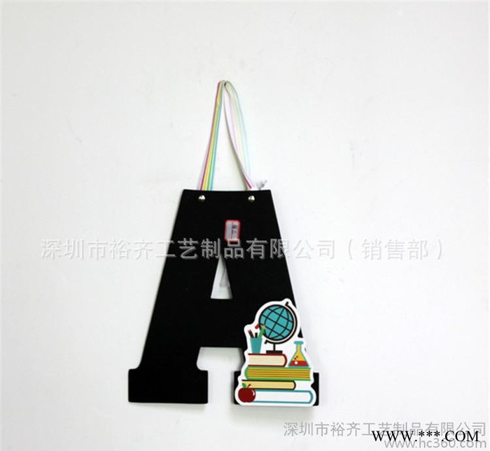 万圣节**个性化门牌挂饰 超实用万圣节创意字母小黑板装饰道具图1
