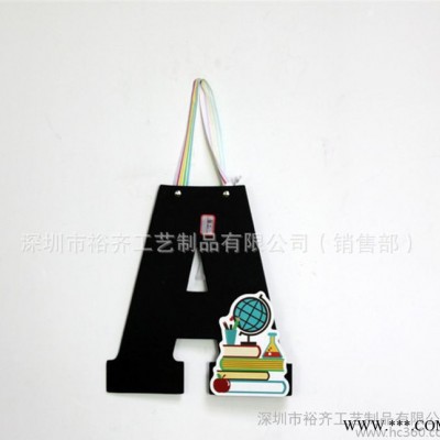 万圣节**个性化门牌挂饰 超实用万圣节创意字母小黑板装饰道具