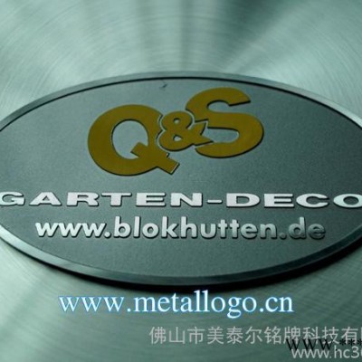 专业供应铝质高光标牌铭牌 免费拿样 专业设计