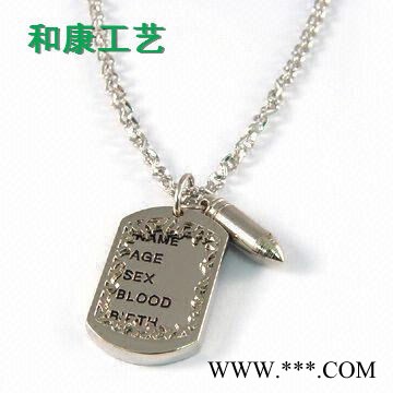 精美饰品狗牌吊坠  宠物牌铭牌定制  凹凸LOGO吊牌定制图4