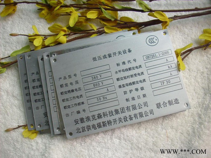 供应厦门标牌厂供应厦门铭牌 厦门铝铭牌 厦门铝腐蚀铭牌图2
