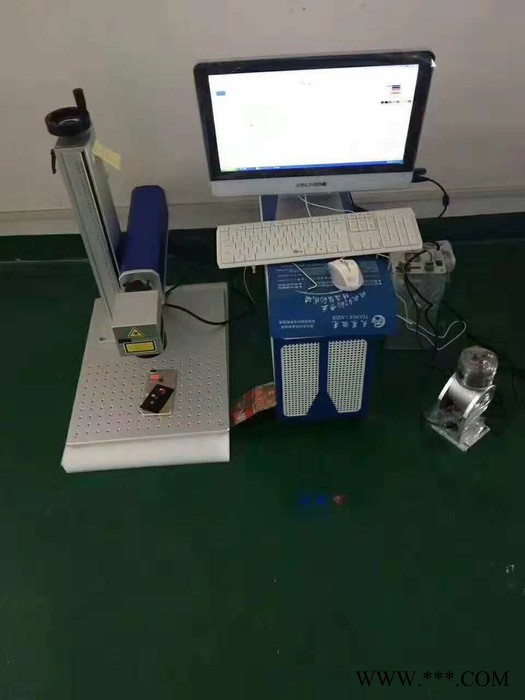 光纤激光打标机金属塑料铭牌雕刻机镭雕镭射不锈钢木头模具图3