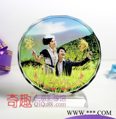 供应奇趣坊湖南水晶杯子烫画公仔个性图2