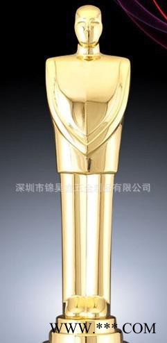 深圳锌合金奖杯定来图来样定制开模 年会奖杯 小金人奖杯图2