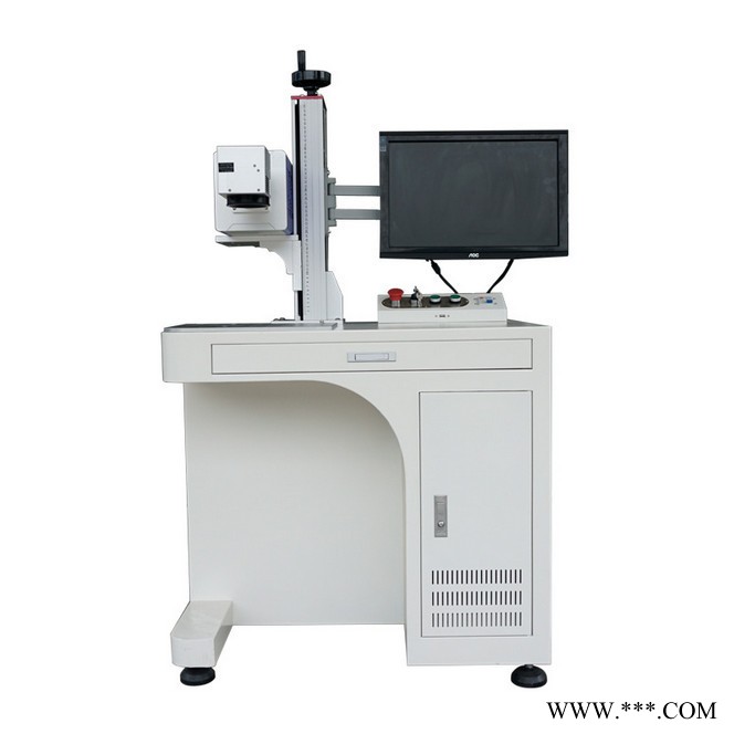 3W紫外激光打标机塑料键玻璃陶瓷水晶杯uv喷码PCB刻字镭射雕刻机图2