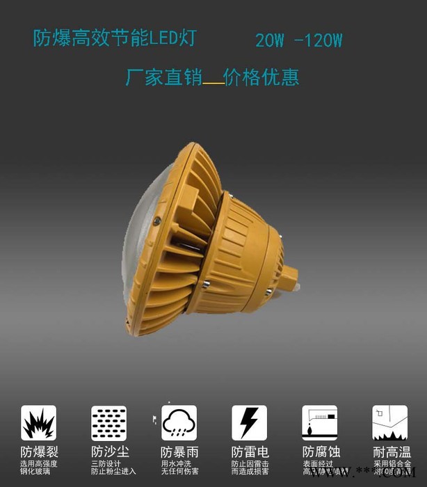 中沈防爆BAD85 防爆高效节能LED灯BAD85**证书齐全图4
