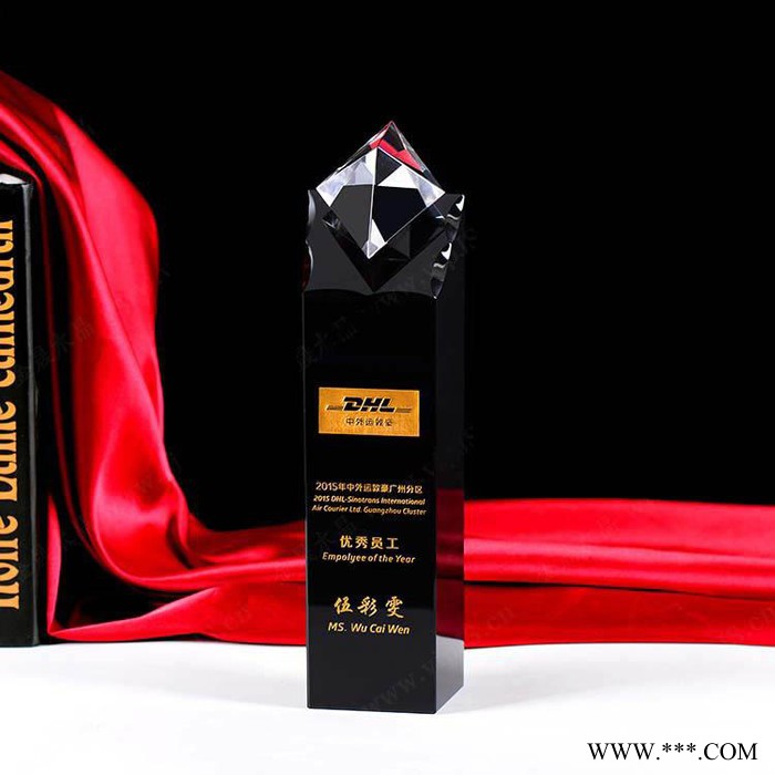 贵阳水晶奖杯奖牌劳动模范奖杯**感动人物奖杯表彰会奖杯评选活动奖杯图7