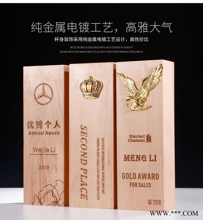 水晶奖杯奖牌定制大拇指五角星篮球赛授权牌制作退伍季纪念品图2