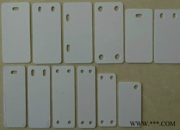 标牌25*65mm ABS白色挂牌 硕方/佳能标牌机吊牌电信电网标牌图3