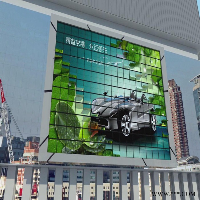 供应洪海十面翻广告牌 可以翻转显示十副画面的广告牌 三面翻图5