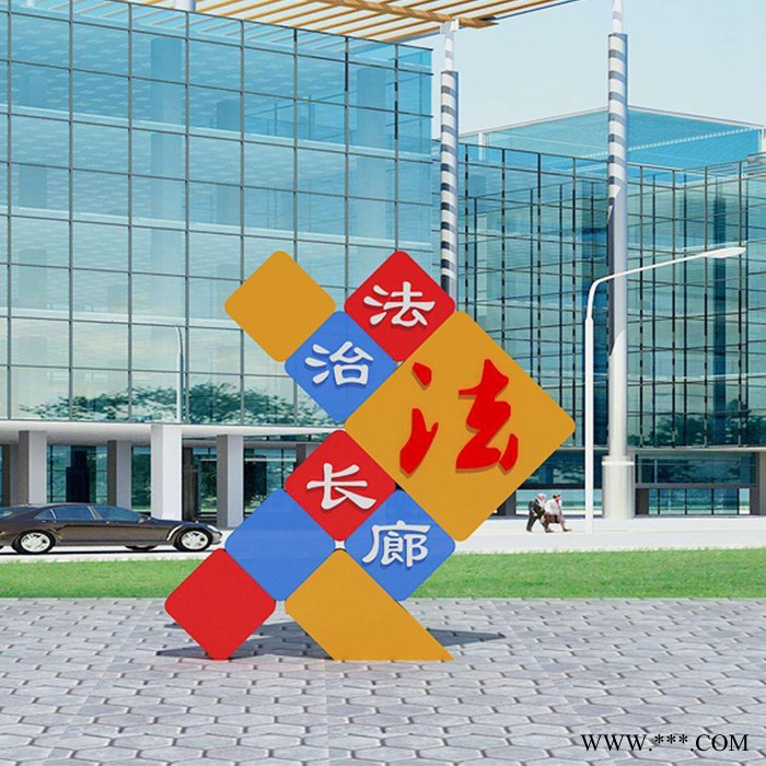 定制各款式公益小品广告牌灯箱公益精神堡垒图7